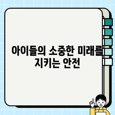 어린이 안전, 왜 중요할까요? | 어린이 안전 교육, 안전 사고 예방, 안전 의식 함양