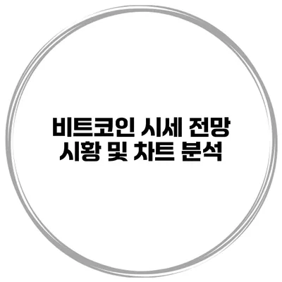 비트코인 시세 전망 시황 및 차트 분석
